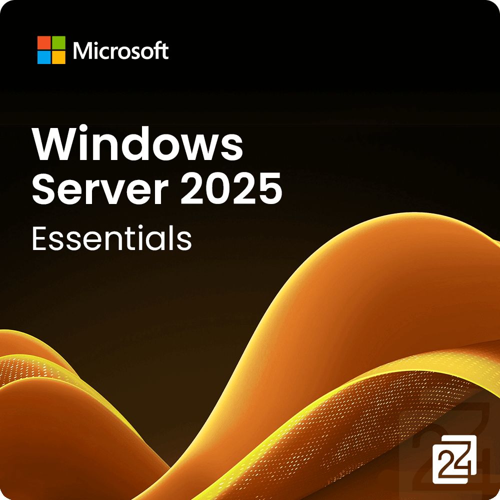 HPE Microsoft Windows Server 2025 10-core Essentials Reseller Option Kit en/cs/pl/ru/sv SW