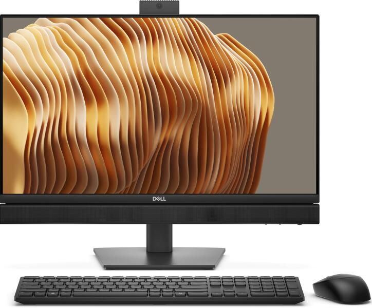 All-In-One Dell Pro 24 QC24250, 23.8 inch 1920 x 1080, Intel Core Ultra 7 265 (20 C / 20 T, 1.8 GHz - 5.3 GHz, 30 MB cache, 35 W), 16 GB DDR5, 512 GB SSD, Intel Graphics 0 GB, Windows 11 Pro, Negru