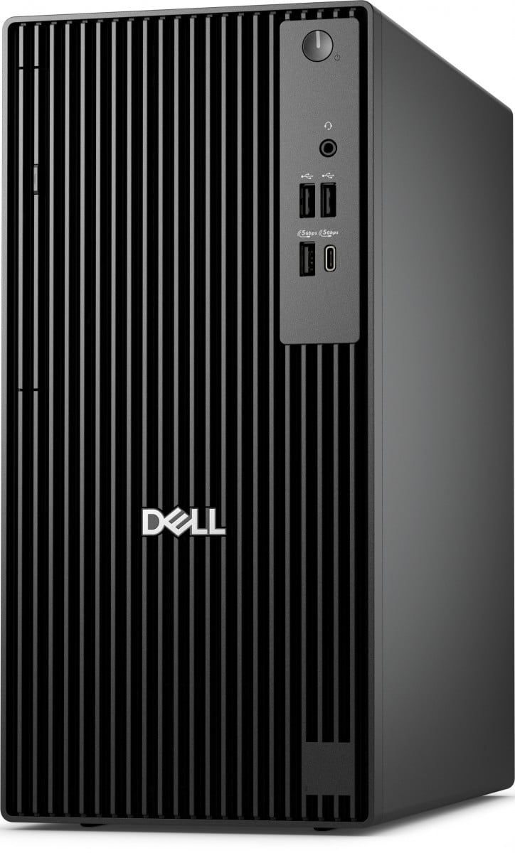 Desktop PC Dell Pro Tower QCT1255, AMD AMD Ryzen 5 8500G (6 C / 12 T, 5.0 GHz), 8 GB RAM, 512 GB SSD, AMD Radeon Graphics, Windows 11 Pro