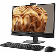All-In-One Dell Pro 24 QC24251, 24 inch 1920 x 1080, Intel Core ultra 5 235T (14 C / 14 T, 1.6 GHz - 5 GHz, 24 MB cache, 35 W), 16 GB DDR5, 512 GB SSD, Intel Graphics 0 GB, Windows 11 Pro, Negru