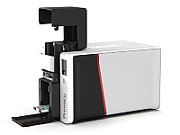 Evolis Primacy 2, dual sided, 12 dots/mm (300 dpi), USB, Ethernet, disp.