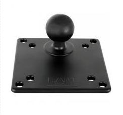 BALL D-SIZE 2.25, 4.75 SQUARE BASE