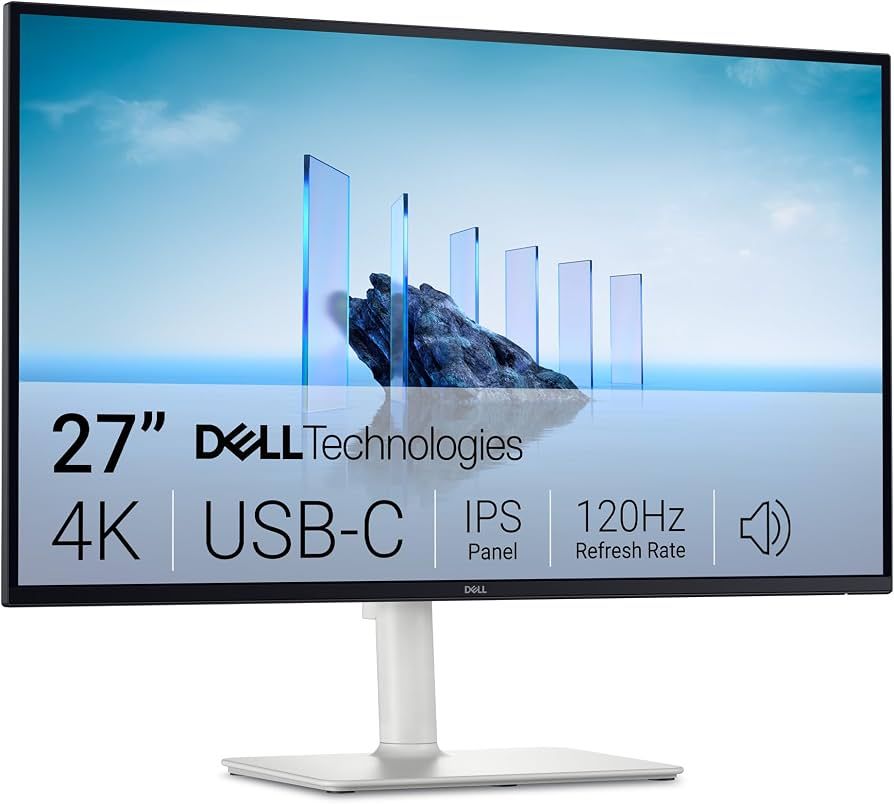 Monitor 27 inch LED Dell S2725QC 3840 x 2160, 120 Hz, 4 ms GTG, Argintiu