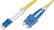 Digitus DK-2932-05 cablu InfiniBand/fibră optică 5 m LC SC I-VH Galben