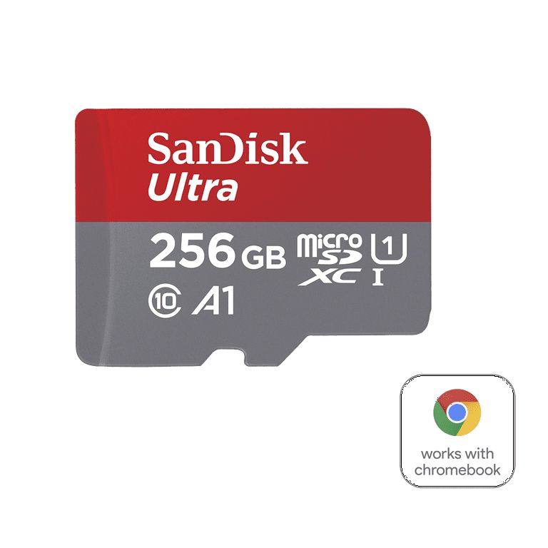ULTRA MICROSDXC CARD FOR/CHROMEBOOKS 256GB 150MB/S UHS-I