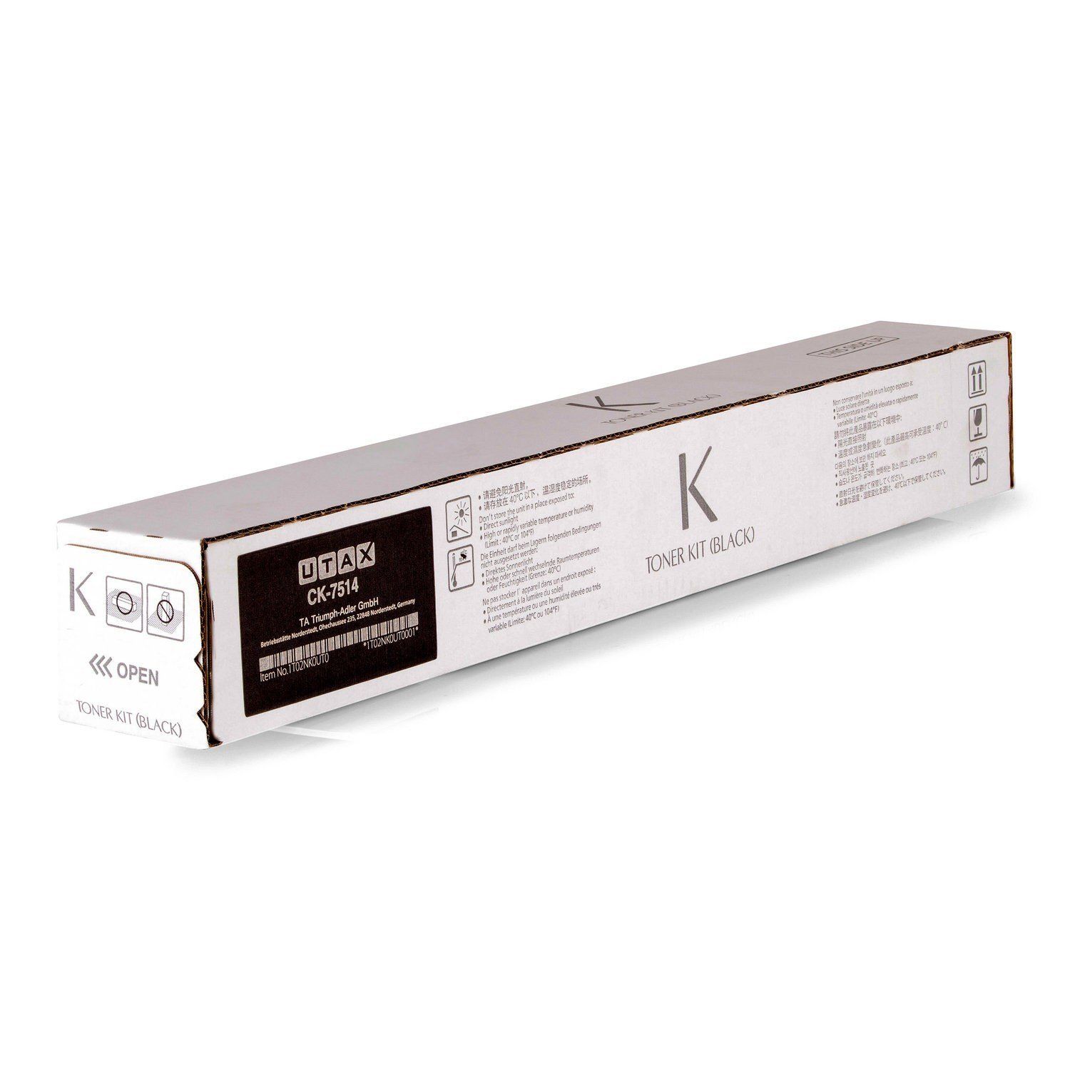 Utax Toner CK-7514 CK7514 Copy Kit (1T02NK0UT0)