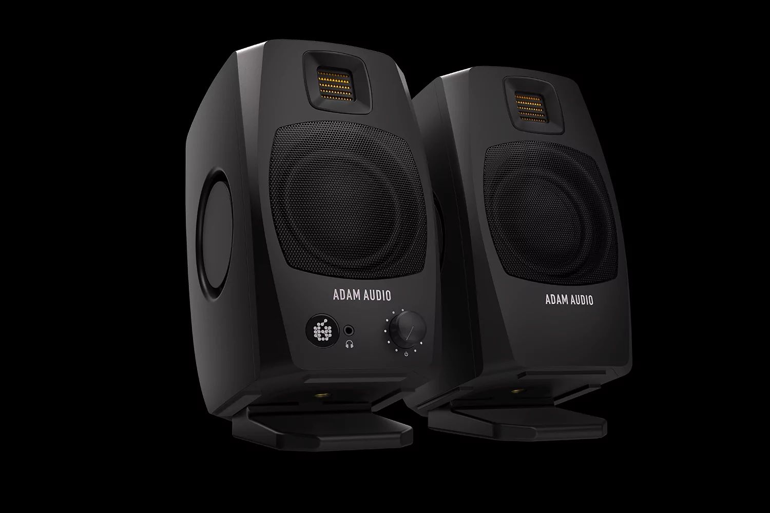 Adam Audio D3V Black - a pair of studio monitors