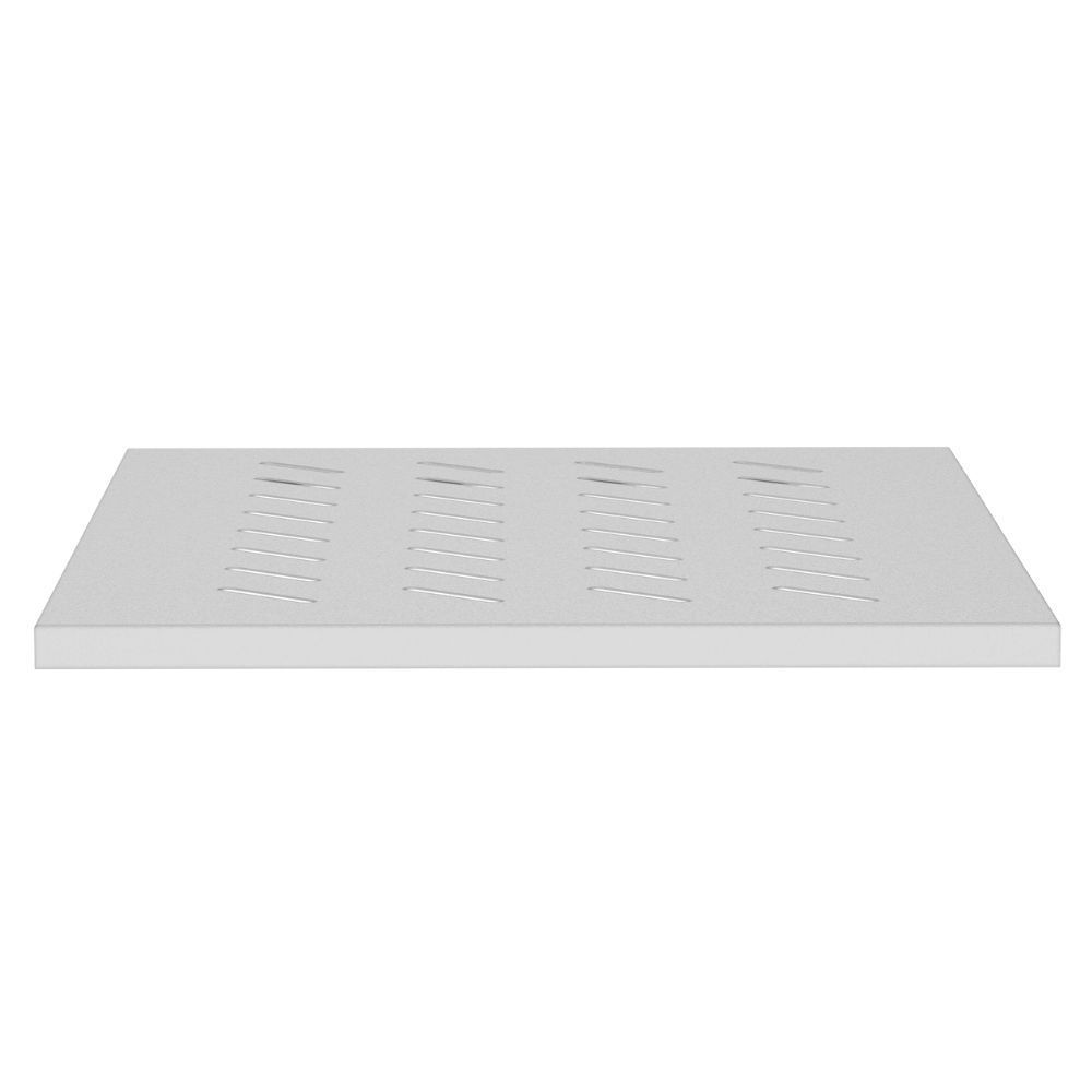 SHELF FOR CABINETS 19  800MM GREY LANBERG (1U/480X675MM LOAD CAPACITY UP TO 120KG  4-POINT MOUNTING)