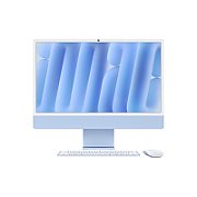 All-In-One Apple iMAC MWUF3RO/A, 24 inch 4480 x 2520, Apple 8-core (8 C / 8 T, 3.0 GHz - 4.4 GHz, 16 MB cache, 28 W), 16 GB LPDDR5x, 256 GB SSD, Apple 8-Core GPU 0 GB, Mac OS, Blue