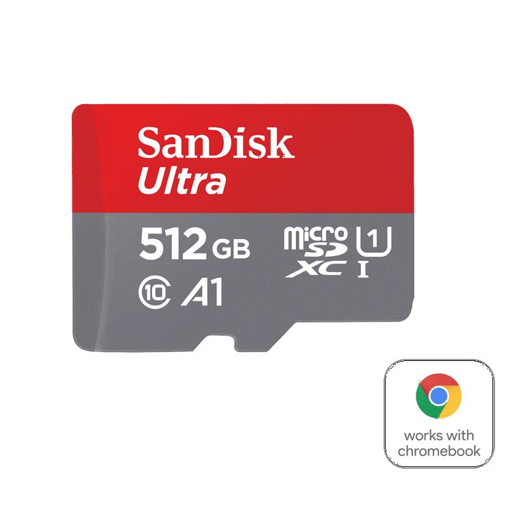 ULTRA MICROSDXC CARD FOR/CHROMEBOOKS 512GB 150MB/S UHS-I