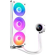 Kraken Plus 360 RGB, 360mm, pompa cu ecran LCD, Intel/ AMD, Alb