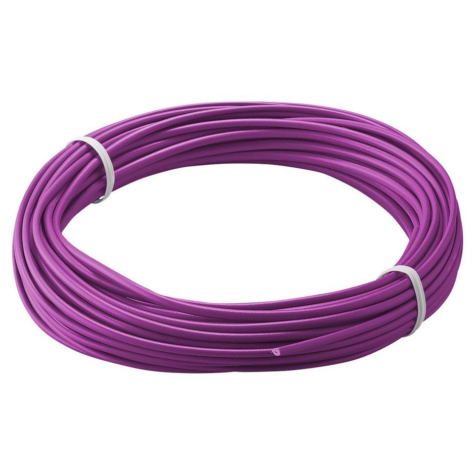Insulated multi-core copper cable, 10m, 0.14mm&ampsup2, 18x0.1mm, outer 1.1mm
- colors: blue (BE), brown (BN), yellow (YW), green (GN), orange (OE), red (RD), black (BK), white (WE), gray (GY), siolet (VT)
- ideal for wiring straps
Packaging: bulk 1 pc.