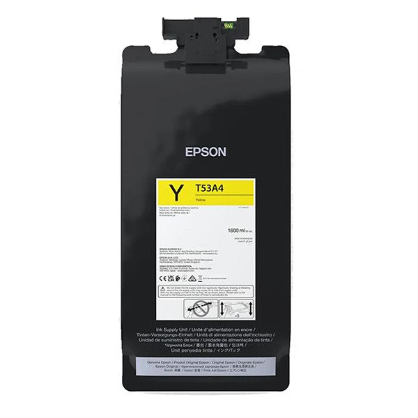 Cartus cerneala Epson C13T53A400 ,Galben ,1 600 ml ,Original (T53A4)