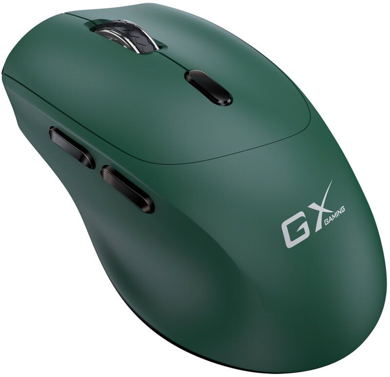 MOUSE Genius  Scorpion M8100 , gaming, wireless 2.4GHz, Bluetooth, optic, 3200 dpi, butoane/scroll 6/1, buton Copilot, verde,  31060002401  (timbru verde 0.18 lei) 4710268262923