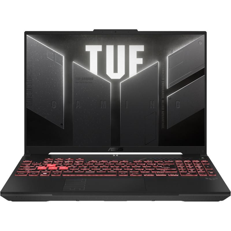Laptop ASUS TUF A16 FA607NUG-RL148, 16 inch 1920 x 1200, AMD Ryzen 7 7445HS (6 C / 12 T, 3.55 GHz - 4.7 GHz, N/A cache, 45 W), 16 GB DDR5, 512 GB SSD, Nvidia GeForce RTX 4050, Fara sistem de operare, Tastatura US, Mecha Gray