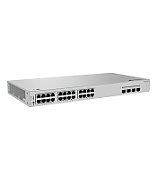 Huawei Switch S220S-24P4JX,S220S-24P4JX,S220S-24P4JX (24*10/100/1000BASE-T porturi (400 W PoE+), 2*10GE porturi SFP+, 2*2.5GE porturi SFP, alimentare AC încorpo