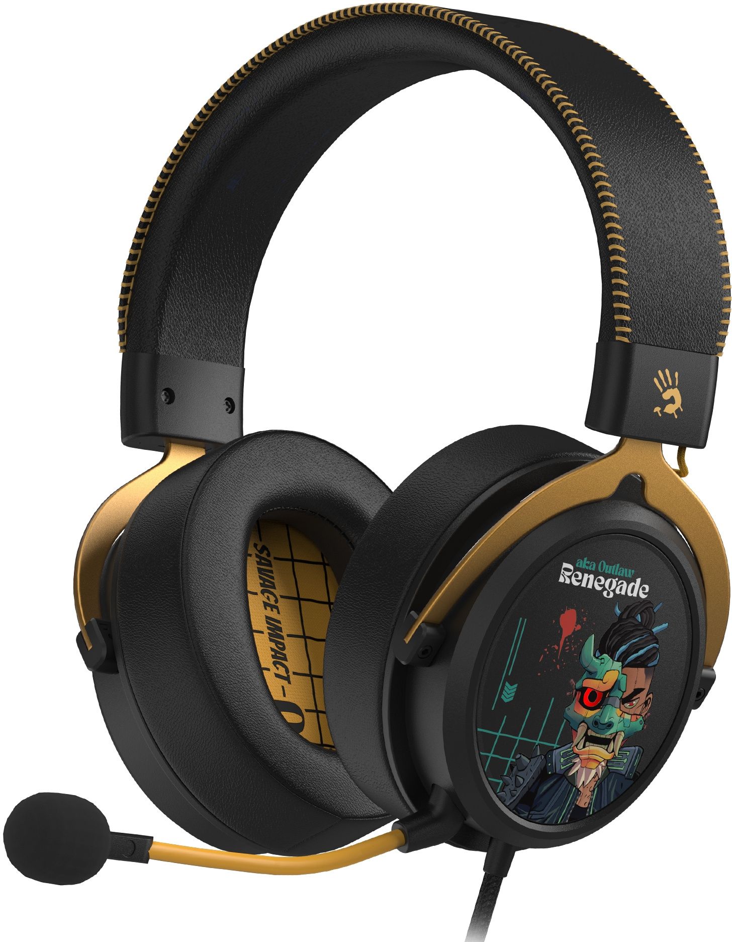 Casti gaming Bloody Gaming-Specific Sound Quality USB Renegade Midnight  M595 Renegade Midnight (timbru verde 0.8 lei) 4711421 000284