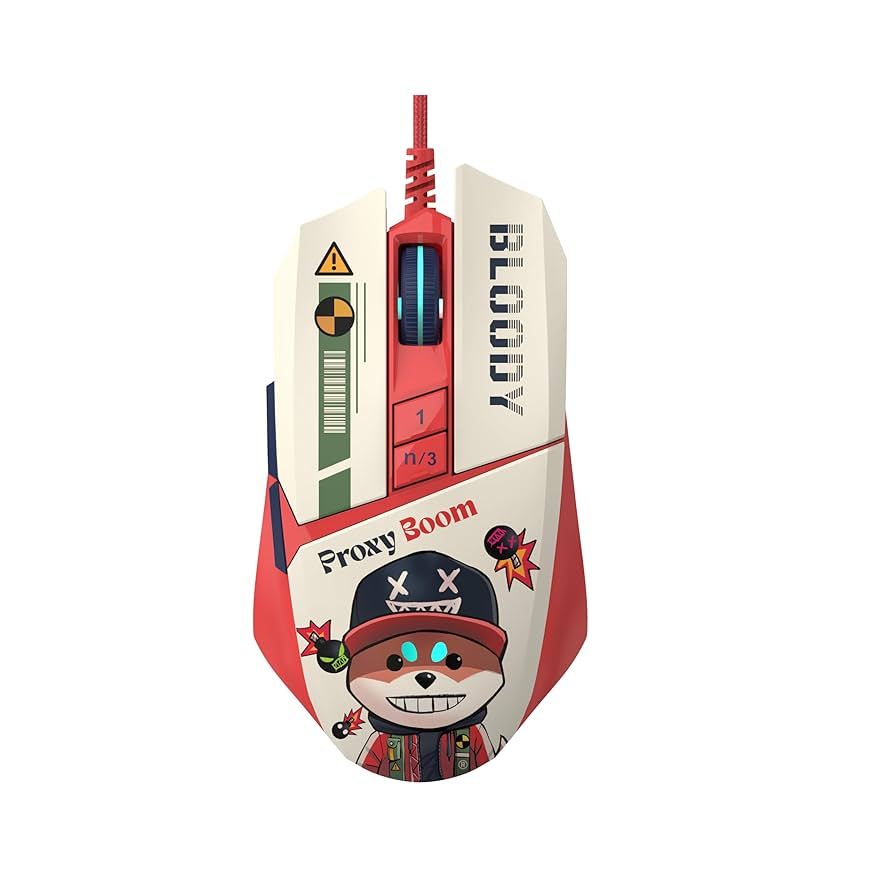 Mouse A4Tech, gaming, Bloody RGB Animation Backlit  USB Proxy Boom,  W63Max Proxy Boom , (timbru verde 0.18 lei) 4711421 000543