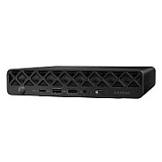 Desktop PC HP EliteDesk 8 Mini G1a Mini PC, AMD Ryzen 5 220 (6 C / 12 T, 3.2 GHz - 4.9 GHz, Nespecificat cache, 35 W), 16 GB DDR5, 512 GB SSD, Fara unitate optica integrata, AMD Radeon Graphics Partajata, 65 W - adaptor extern, Windows 11 Pro