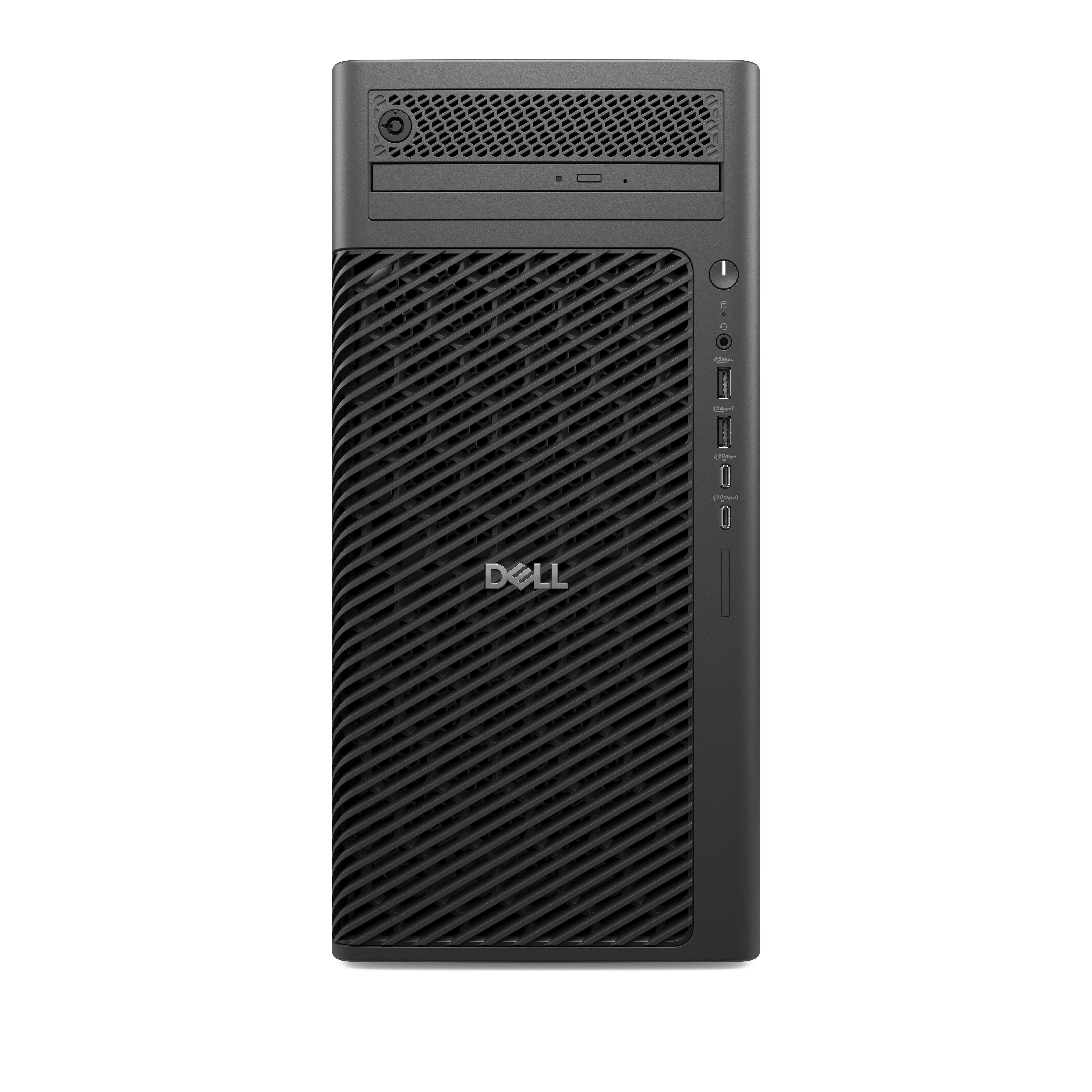 Desktop PC Dell Pro Max FCT2250 T2, Intel Core Ultra 7 - 265K (20 C / 20 T, 5.5 GHz - 5.5 GHz, 30 MB cache), 32 GB RAM, 1 TB SSD, Fara unitate optica, Intel Graphics, 1500 W, Windows 11 Pro