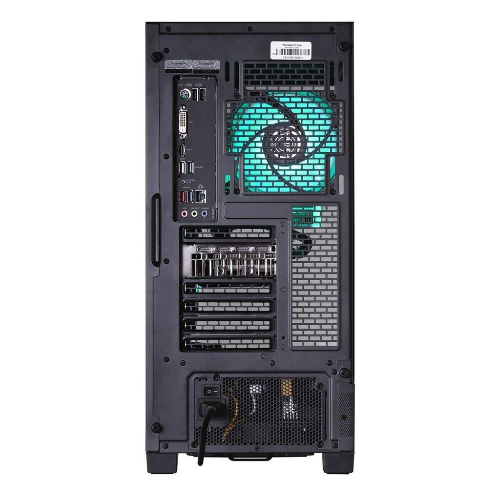Desktop PC Actina, AMD 8700F (8 C / 16 T, 4.1 GHz - 5 GHz), 32 GB RAM, 1 TB SSD, AMD RX 9070 16 GB, Fara sistem de operare