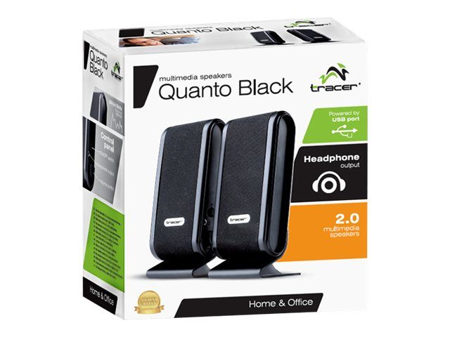 TRACER TRAGLO43293 Tracer boxe 2+0 Quanto USB, negru