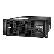 UPS APC SRT6KRMXLI, 6000 VA, 6000 W, cu management, on-line double-conversion, 6x C13, 4x C19, 1x RJ45, 1x USB, 192V Baterie cu plăci de plumb şi acid, LCD, Rack 4U, Negru