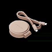 Satechi OntheGo 2-in-1 Wireless Charger - Desert Rose