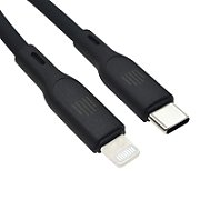 Dviced Cable USB-A to Lightning silicone 1,25m - Black