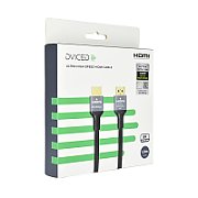 Dviced HDMI cable Braided 1,5m