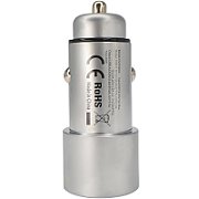 Dviced Car charger 1 USB-A, 1 USB-C - Metal