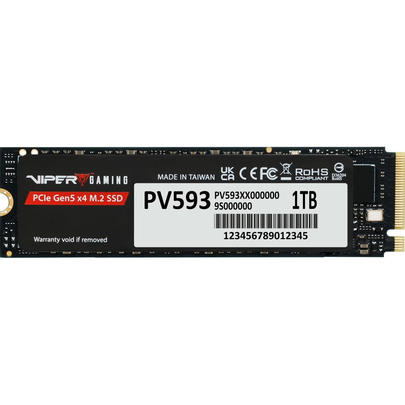 SSD PATRIOT Viper PV593 1 TB PCIe 5.0 x4 M.2 2280