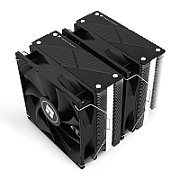 COOLER Thermalright  Phantom Spirit 120  skt. Intel si AMD, racire cu aer, dual tower, vent. 2x120mm, 1500 rpm, 7 heatpipe, inaltime 157mm, fara LED, negru, argintiu, Phantom Spirit 120   (timbru verde 2 lei)