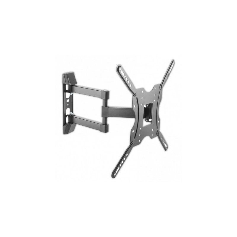 Suport TV de perete, ultra subtire, pentru televizor LED LCD, 32 -55 inch, Negru, Techly, ICA-PLB 136E, 100884