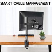 Suport de birou pentru monitor, brat dubla articulatie, 13 - 32 inch, Negru, Techly, ICA-LCD 503BK