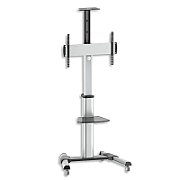Stand TV mobil pe roti, 37-80 inch, TECHLY, negru, ICA-TR37