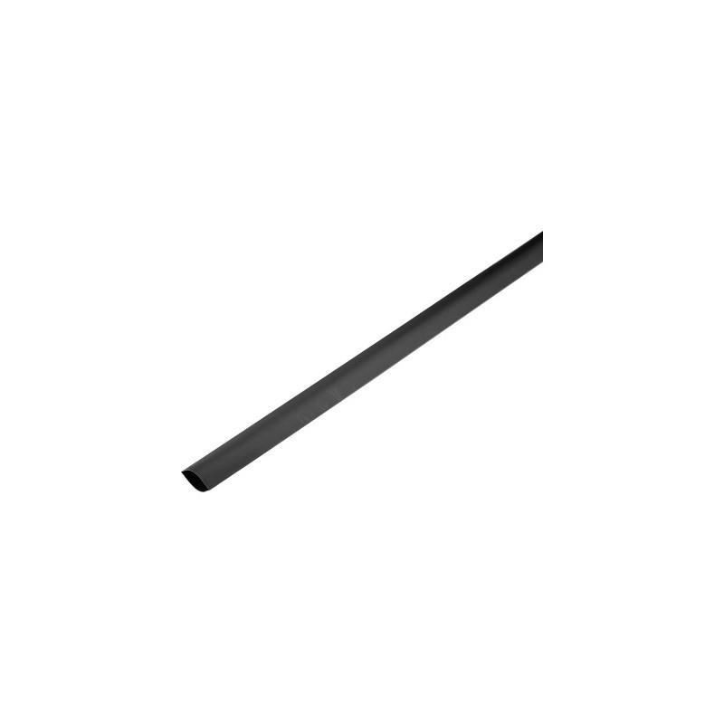 Tub termocontractabil 12 / 4 mm EL301A, negru (16buc)- ELEMATIC
