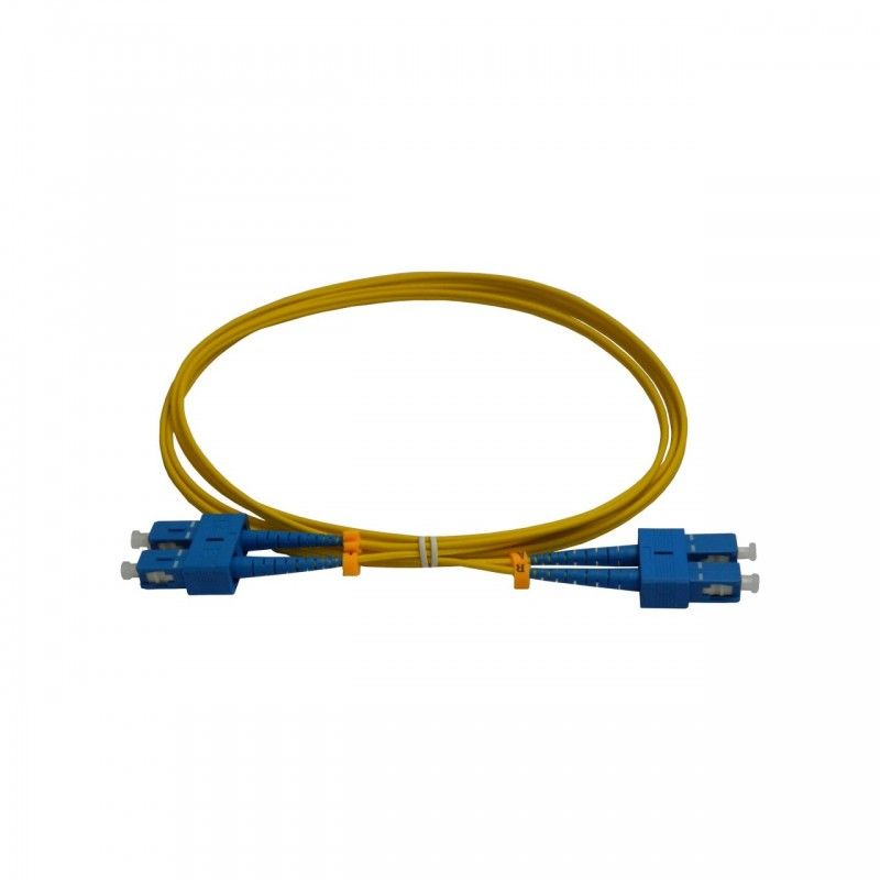 Patchcord FO SC/PC-SC/PC, SM OS2 9/125, manta LSZH 3.0mm, duplex 10m – EMTEX