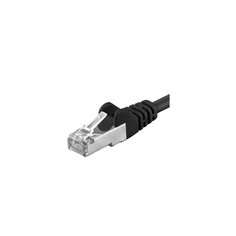 Patchcord SFTP RJ45-RJ45 Cat.6A, 1.5m, negru