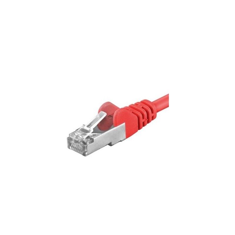 Patchcord SFTP RJ45-RJ45 Cat.6A, 7m, rosu