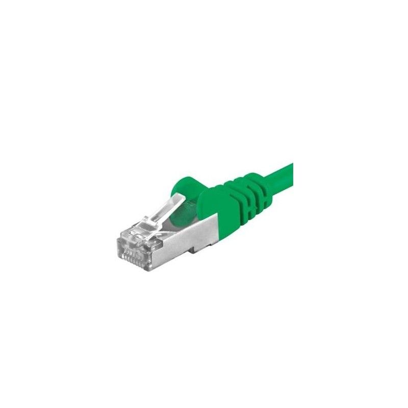 Patchcord SFTP RJ45-RJ45 Cat.6A, 7m, verde