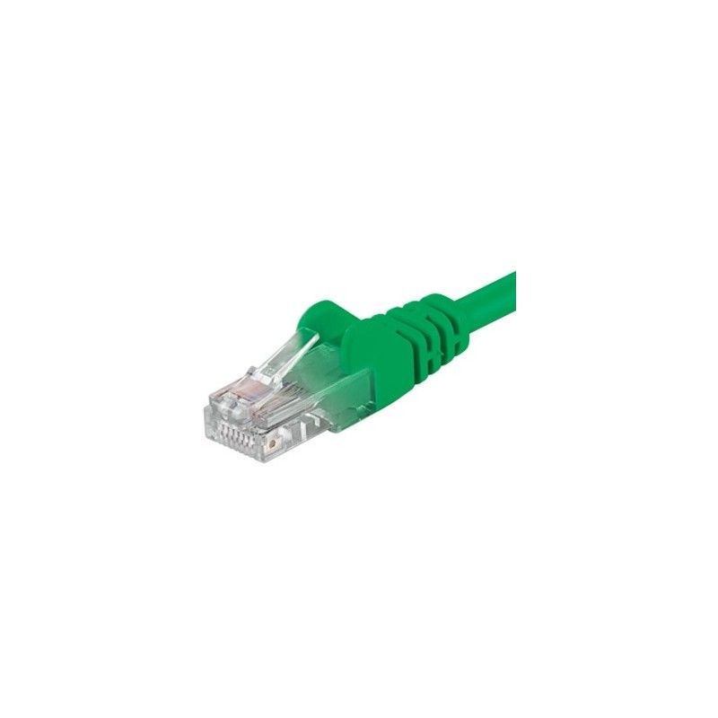 Patchcord UTP RJ45-RJ45 Cat.6, 0.25m, verde
