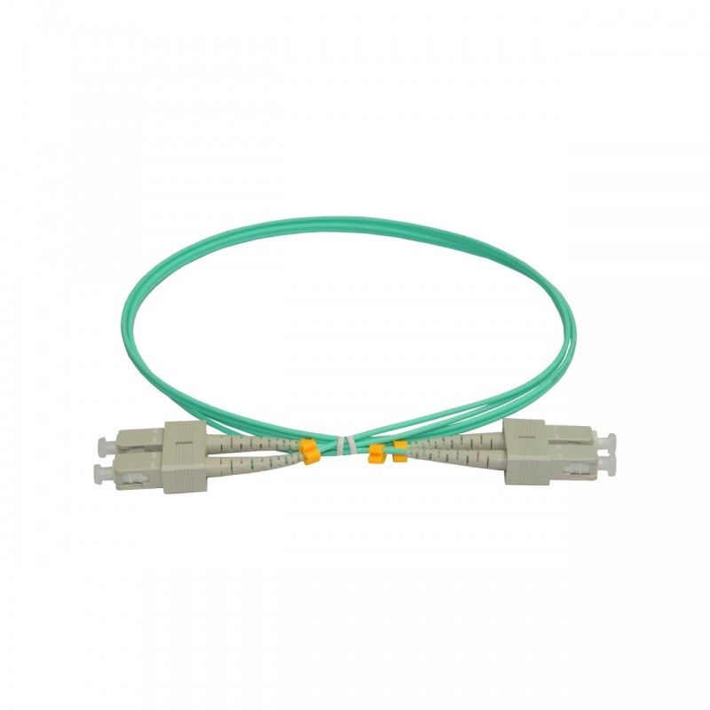 Patchcord FO SC/PC-SC/PC, MM OM3 50/125, manta LSZH 3.0mm, duplex 30m - Emtex