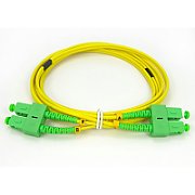 Patchcord SC/APC-SC/APC, SM OS2 50/125, manta LSZH 3.0mm, duplex 2m - Emtex