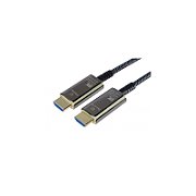 Cablu HDMI Optic, 48Gbps, 8K@60Hz, Active Optical (AOC), V2.1, manson de plasa, conectori auriti, 20m, PremiumCord
