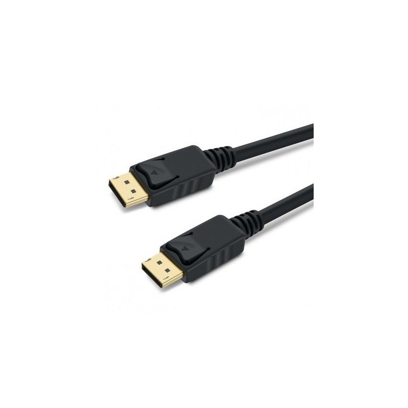 Cablu DisplayPort, tata - tata, Versiunea 1.3/1.4, 4K (3840×2160), dublu ecranat, conectori auriti, 1m, PremiumCord