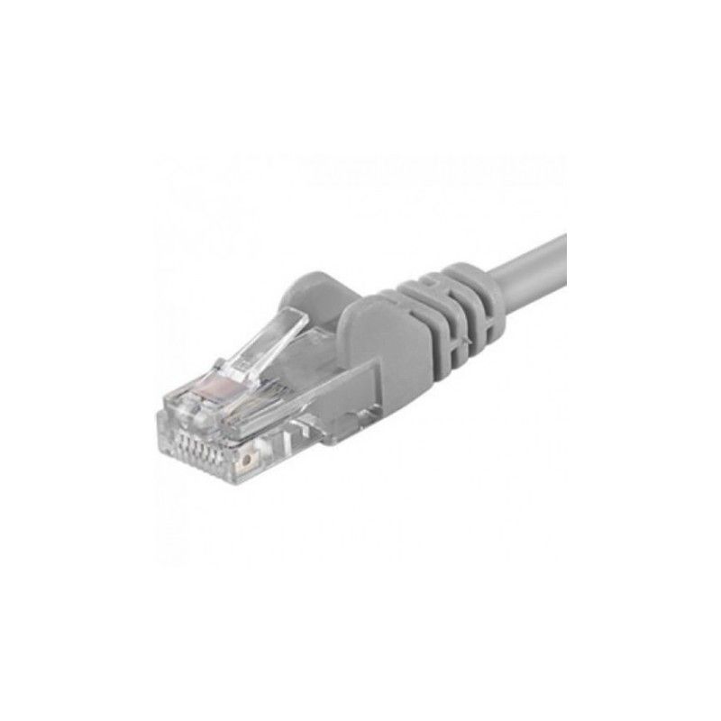 Patchcord UTP RJ45-RJ45 Cat.5e, LSZH, 1,5m, gri - EMTEX