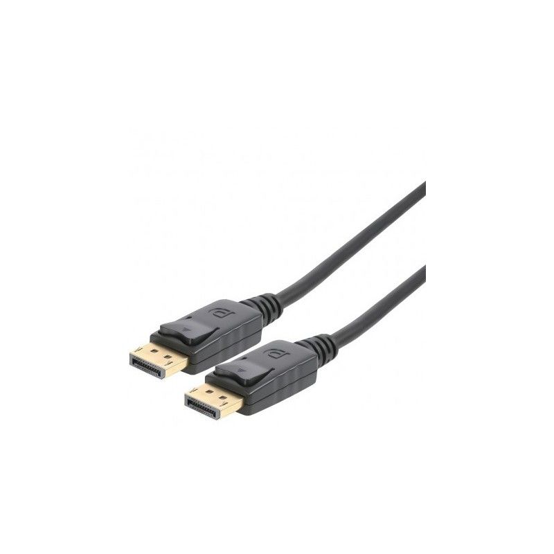 Cablu DisplayPort, tata - tata, V2.0, 16K (15360 × 8460), conectori auriti, 0.5m, dublu ecranat, PremiumCord
