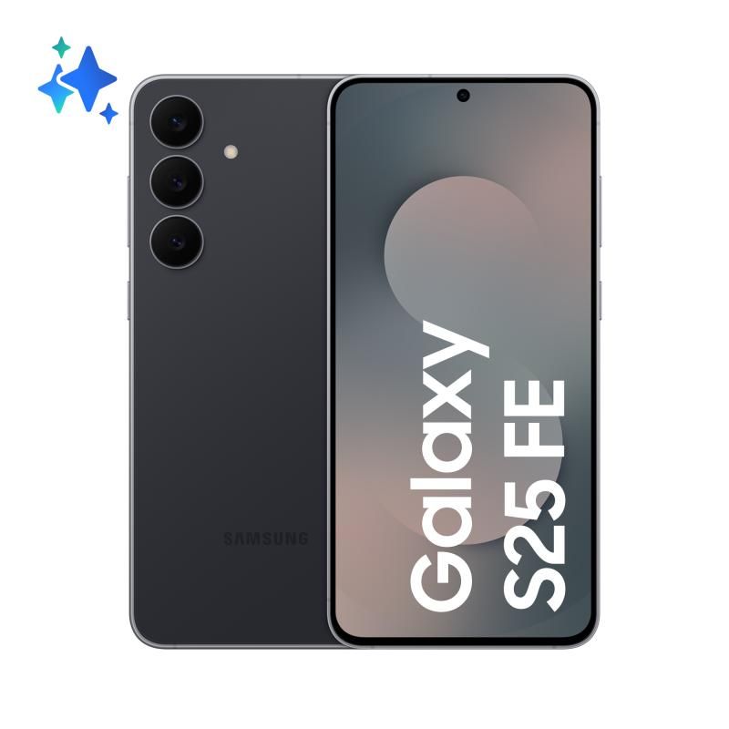 Samsung Galaxy S25 FE 5G 17 cm (6.7 ) Dual SIM USB Type-C 8 GB 128 GB 4900 mAh Black