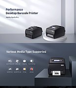 Zebra ZD421, 8 dots/mm (203 dpi), RTC, USB, USB Host, BT, Wi-Fi, kit (USB)